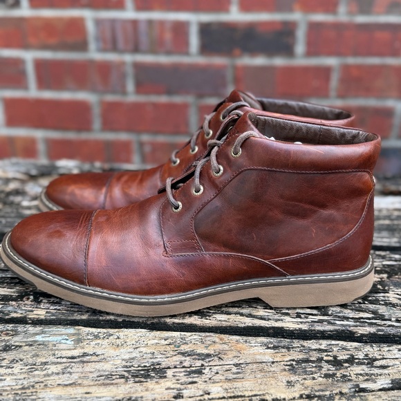 Sperry Other - Sperry Top-Sider Commander Men's Sz 13 Brown Leather Oxford Chukka Boots T9